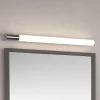 Applique Da Bagno-Selezionato da Mazzolaluce Applique tubo led 16w 3000k cromo per bagno con presa elettrica
