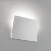 Applique Da Parete-Selezionato da Mazzolaluce Applique vela bianca led 12w 3000k gesso ceramica