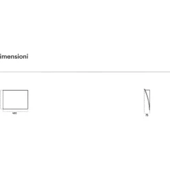 Applique Da Parete-Selezionato da Mazzolaluce Applique vela bianca led 12w 3000k gesso ceramica