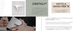 Applique Da Parete-Selezionato da Mazzolaluce Applique vela da incasso a scomparsa parete di gesso led cristaly bianco 16.5w 2700k