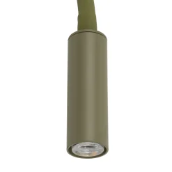 Applique Camera Da Letto-Selezionato da Mazzolaluce Applique verde oliva braccio orientabile con interruttore per comodini camera da letto