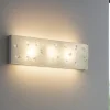 Applique Da Parete-Selezionato da Mazzolaluce Applique vetro rettangolare applicazioni mandorle cristallo