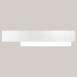 Applique Da Parete-Gea Luce Applique 25w 3000k doha bianco moderna led