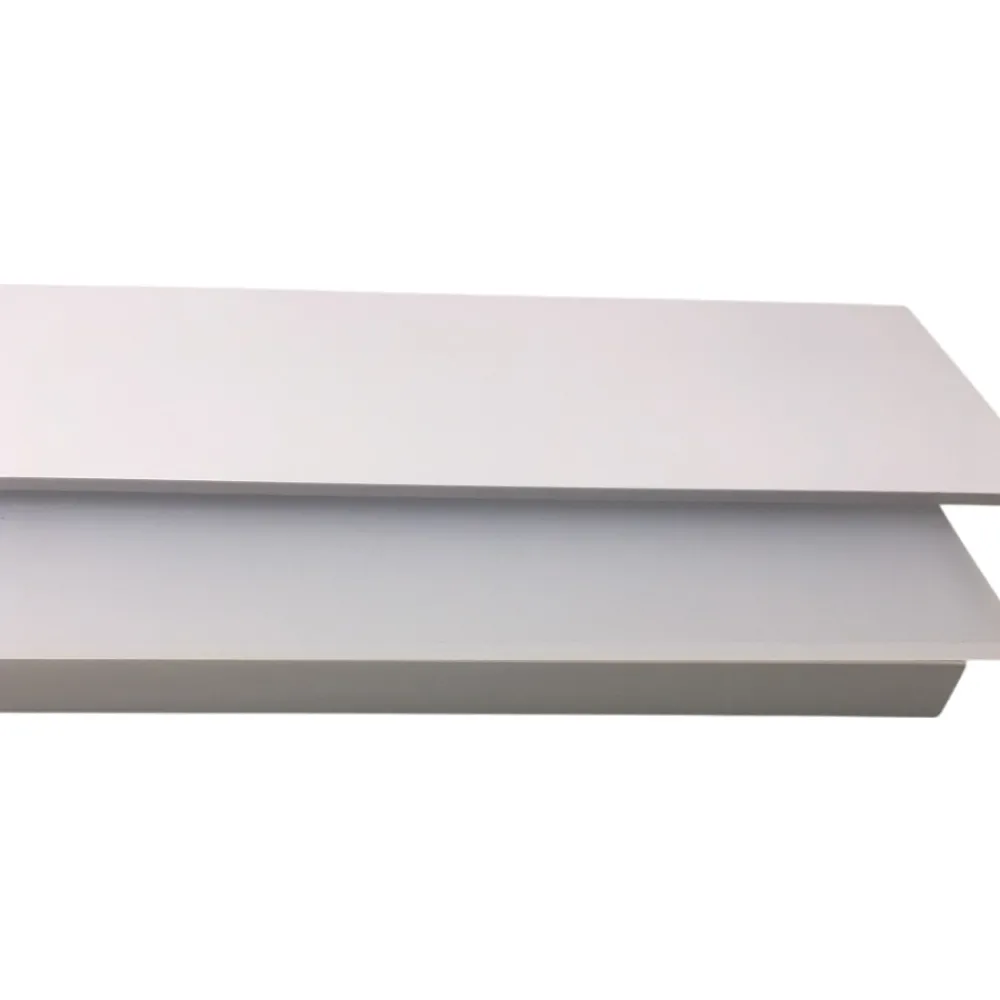 Applique Da Parete-Gea Luce Applique 25w 3000k doha bianco moderna led