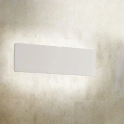 Applique Da Parete-Ideal Lux Applique zig zag bianco ap1 d29 led 12,5w 3000k moderna