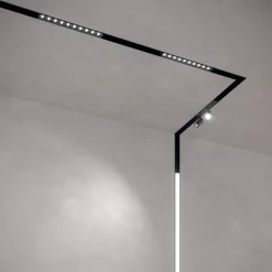 Illuminazione A Binario-Ideal Lux Arca angolo connettore destro-sinistro 48v binario monofase no incasso