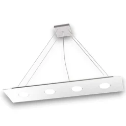 Lampadari Cucina-Top Light Area lampadario bianco per cucina moderna