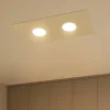 Plafoniere Moderne-Top Light Area toplight plafoniera rettangolare moderna sabbia