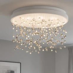 Plafoniere Moderne-Ideal Lux Armony pl d60 plafoniera led 61w 3000k moderna