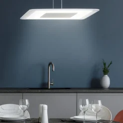 Lampadari Moderni-Linea Light Aruba lampadario led 19w 3000k cromo