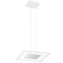 Lampadari Moderni-Linea Light Aruba lampadario led 19w 3000k cromo