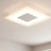 Plafoniere Moderne-Linea Light Aruba s plafoniera led 19w 3000k bianca moderna
