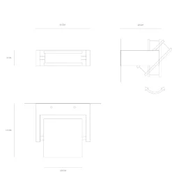 Applique Da Parete-Vivida International Axella vivida applique led 18w 3000k orientabile sabbia