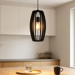Lampade A Sospensione-Eglo Bajazzara lampada a sospensione per isola cucina stile orientale