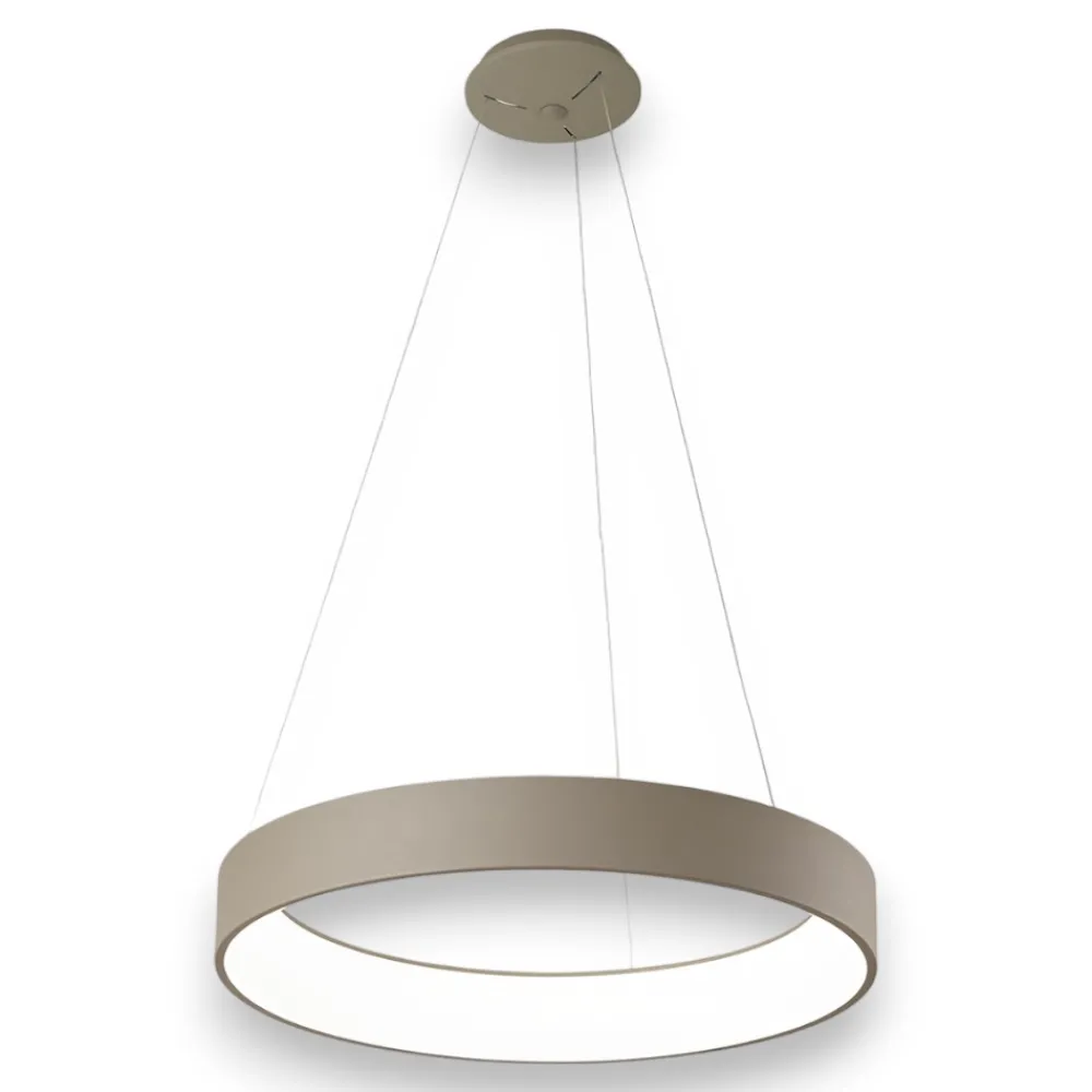 Lampadari Moderni-Affralux Band diodi lampadario led 35w sabbia 3000k 4000k