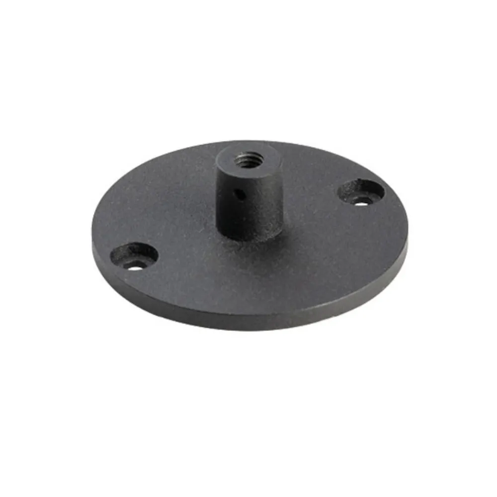 Accessori-Selezionato da Mazzolaluce Basetta nera 55mm per faretto da terra per esterno