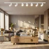Illuminazione A Binario-Selezionato da Mazzolaluce Binario monofase 200cm bianco con mix faretti gu10 gx53 220v