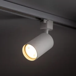 Illuminazione A Binario-Selezionato da Mazzolaluce Binario monofase 200cm bianco con mix faretti gu10 gx53 220v