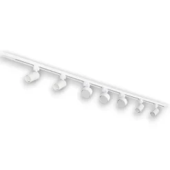 Illuminazione A Binario-Selezionato da Mazzolaluce Binario monofase 200cm bianco con mix faretti gu10 gx53 220v