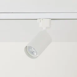 Illuminazione A Binario-Selezionato da Mazzolaluce Binario trifase 294cm bianco con faretti gu10 gx53 orientabili