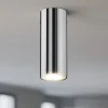 Faretti Da Soffitto-Linea Light Birba faretto da soffitto cilindro cromo