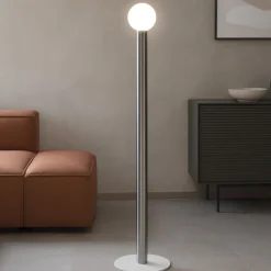 Lampade Da Terra-Linea Light Birba lampada da terra cilindrica design moderno