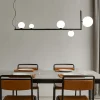 Lampadari Moderni-Ideal Lux Birds sp5 lampadario moderno nero per soggiorno
