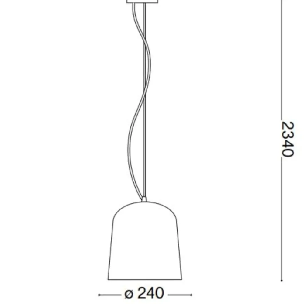 Lampade A Sospensione-Ideal Lux Bistro' sp1 square lampada a sospensione vetro trasparente