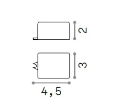 Accessori-Ideal Lux Bit driver onoff 05.5w 350ma cod 276205