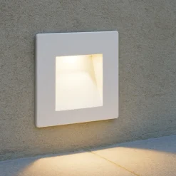 Segnapasso Led-Ideal Lux Bit fi segnapasso led per esterno 3000k bianco da incasso ip65