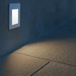 Segnapasso Led-Ideal Lux Bit fi segnapasso led per esterno 3000k bianco da incasso ip65