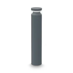 Lampioni Da Giardino-Ideal Lux Boeing pt h070 lampione per viale esterno antracite ip65