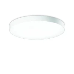 Plafoniere Moderne-Ondaluce Boiler plafoniera 40cm bianca cct led 3000k 4000k dimmerabile