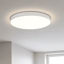 Plafoniere Moderne-Ondaluce Boiler plafoniera tonda led cct 3000k 4000k 60cm bianca