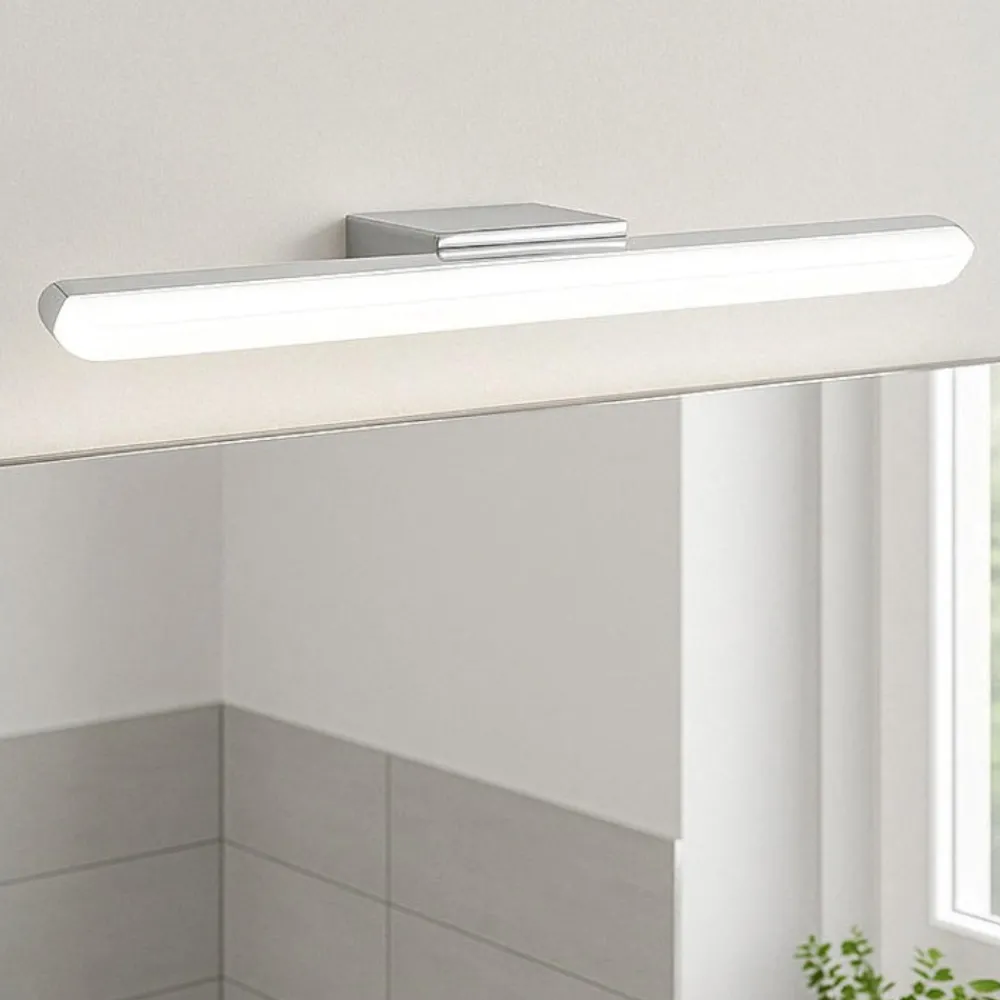 Applique Da Bagno-Perenz Illuminazione Bold applique per specchio bagno cromo moderno led 14w 3000k perenz