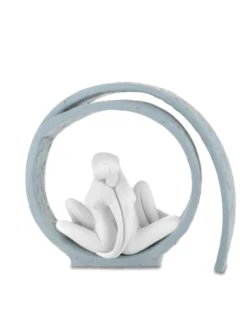 Soprammobili Moderni-Bongelli Preziosi Bomboniera scultura vortice carta da zucchero
