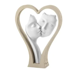 Soprammobili Moderni-Bongelli Preziosi Bomboniera cuore nocciola scultura bongelli prezoiso