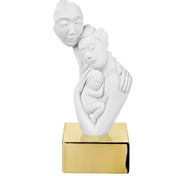 Soprammobili Moderni-Bongelli Preziosi Bomboniera per nascita famiglia oro design moderna