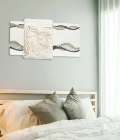 Capezzali-Bongelli Preziosi capezzale sacra famiglia 105x56 rovere marmorino
