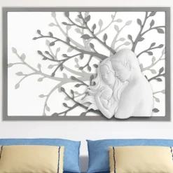 Capezzali-Bongelli Preziosi capezzale moderno sacra famiglia 105x72 grigio