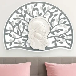 Capezzali-Bongelli Preziosi capezzale grigio 90x65 nascita
