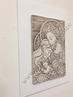 Capezzali-Bongelli Preziosi capezzale capoletto 30x40 quadretto sacra famiglia