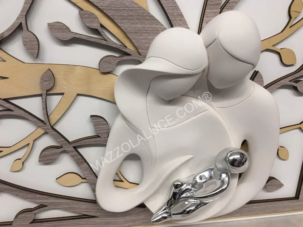 Capezzali-Bongelli Preziosi capezzale moderno sacra famiglia 70x48 rovere