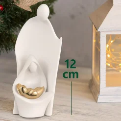 Presepi Di Natale-Bongelli Preziosi presepe di natale oro h12 statuina nativita