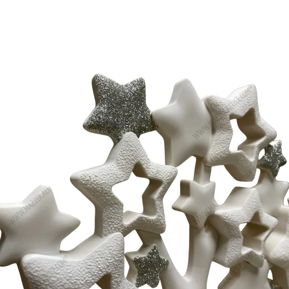 Presepi Di Natale-Bongelli Preziosi presepe di natale bianco h30 statuina natività