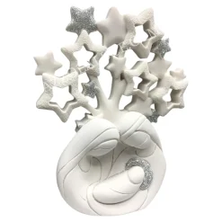 Presepi Di Natale-Bongelli Preziosi presepe di natale h12 statuina nativita bianco