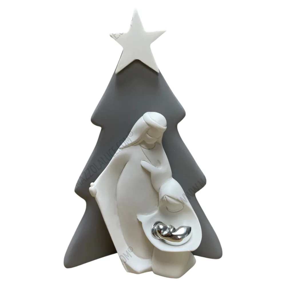 Presepi Di Natale-Bongelli Preziosi presepe di natale h15 grigio statuina natività