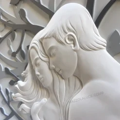 Quadri Moderni-Bongelli Preziosi quadro moderno albero della vita 105x72 sacra famiglia