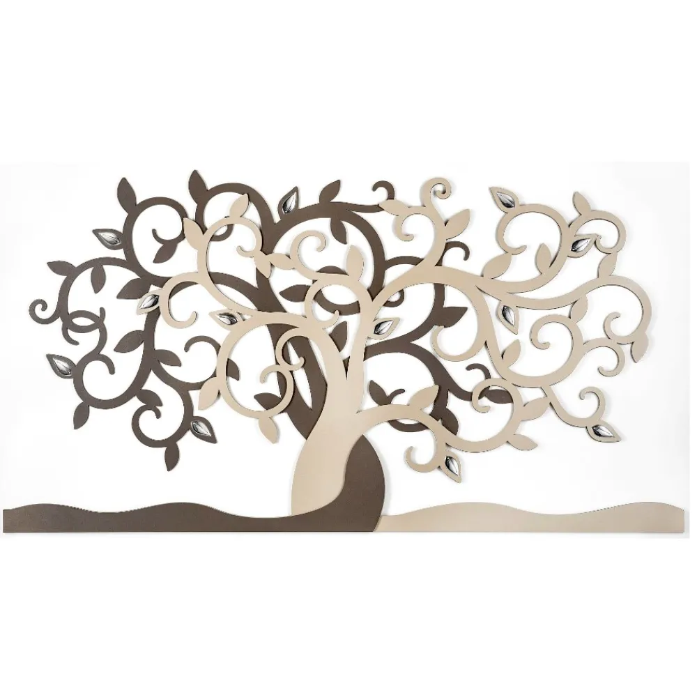 Quadri Moderni-Bongelli Preziosi quadro 110x60 moderno nocciola albero della vita