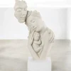 Soprammobili Moderni-Bongelli Preziosi scultura famiglia h36 face nocciola soprammobile